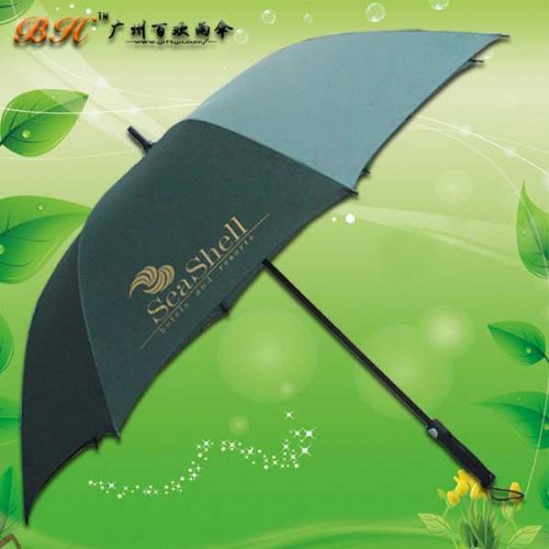 恩平雨傘廠 生產(chǎn) 貝殼高爾夫廣告?zhèn)?恩平百歡雨傘廠